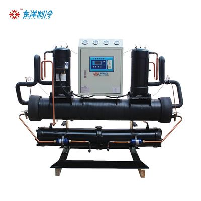 Chiller ad alta efficienza da 30 CV di tipo aperto 380V / 220V utilizzato nella produzione industriale