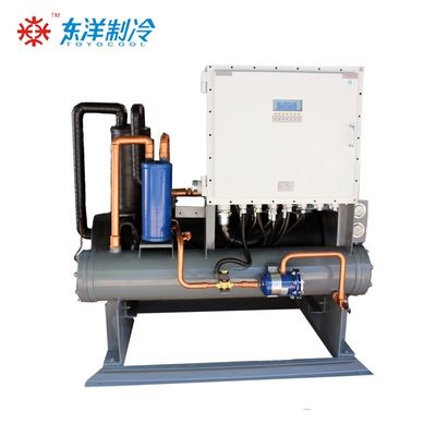 Chiller ad acqua a scrofa 16KW a prova di esplosione a bassa temperatura 50HZ / 60HZ